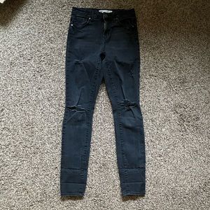 RSQ black ripped jeans size 03